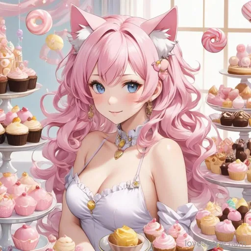Natsuki, AI character on Lovescape