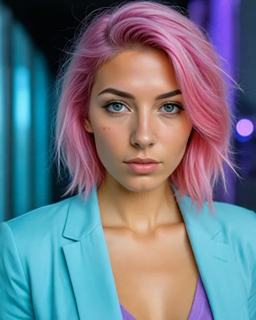Mia Pink, AI character on Lovescape