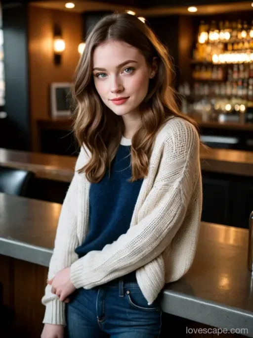 Lena Voss, AI character on Lovescape