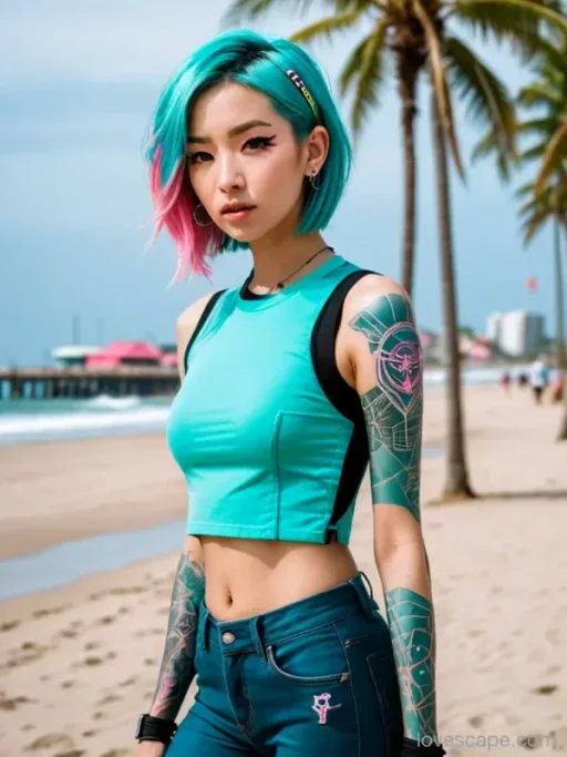 Nyx, AI character on Lovescape