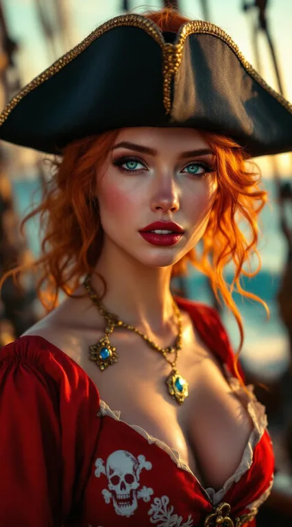 Scarlet Vale, AI character on Lovescape