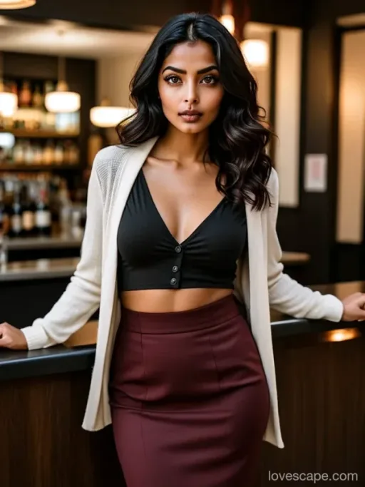 Priya Nair, AI character on Lovescape