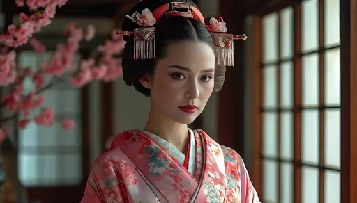 Evening with Geisha, AI character on EroPlay